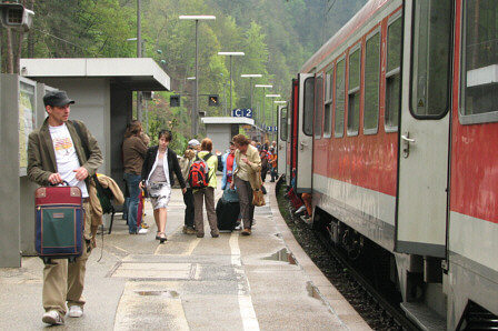 RE 4717 in Triberg Schwarzwaldbahn