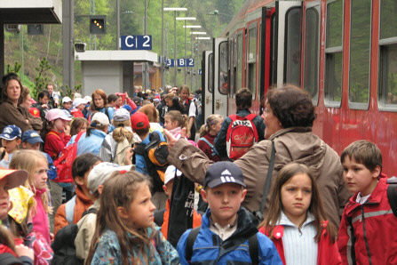 RE 4717 in Triberg Schwarzwaldbahn