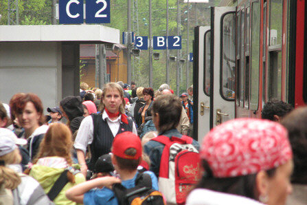 RE 4717 in Triberg Schwarzwaldbahn
