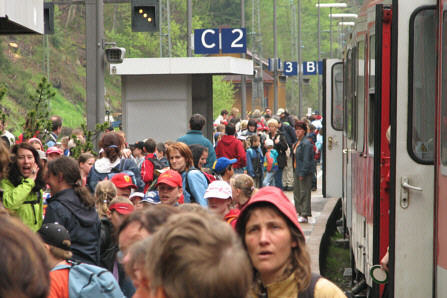 RE 4717 in Triberg Schwarzwaldbahn
