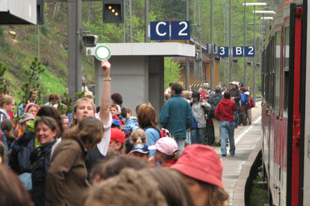 RE 4717 in Triberg Schwarzwaldbahn
