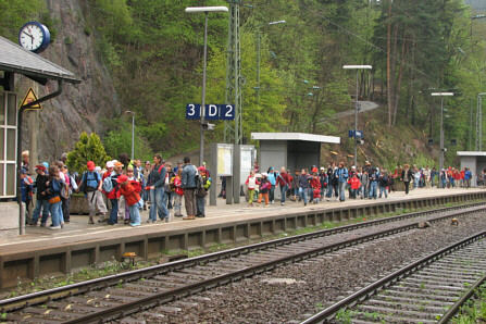 RE 4717 in Triberg Schwarzwaldbahn